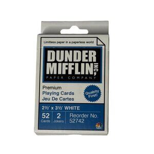 The Office Dunder Mifflin Playing Cards Deck | Funny TV Show Gift